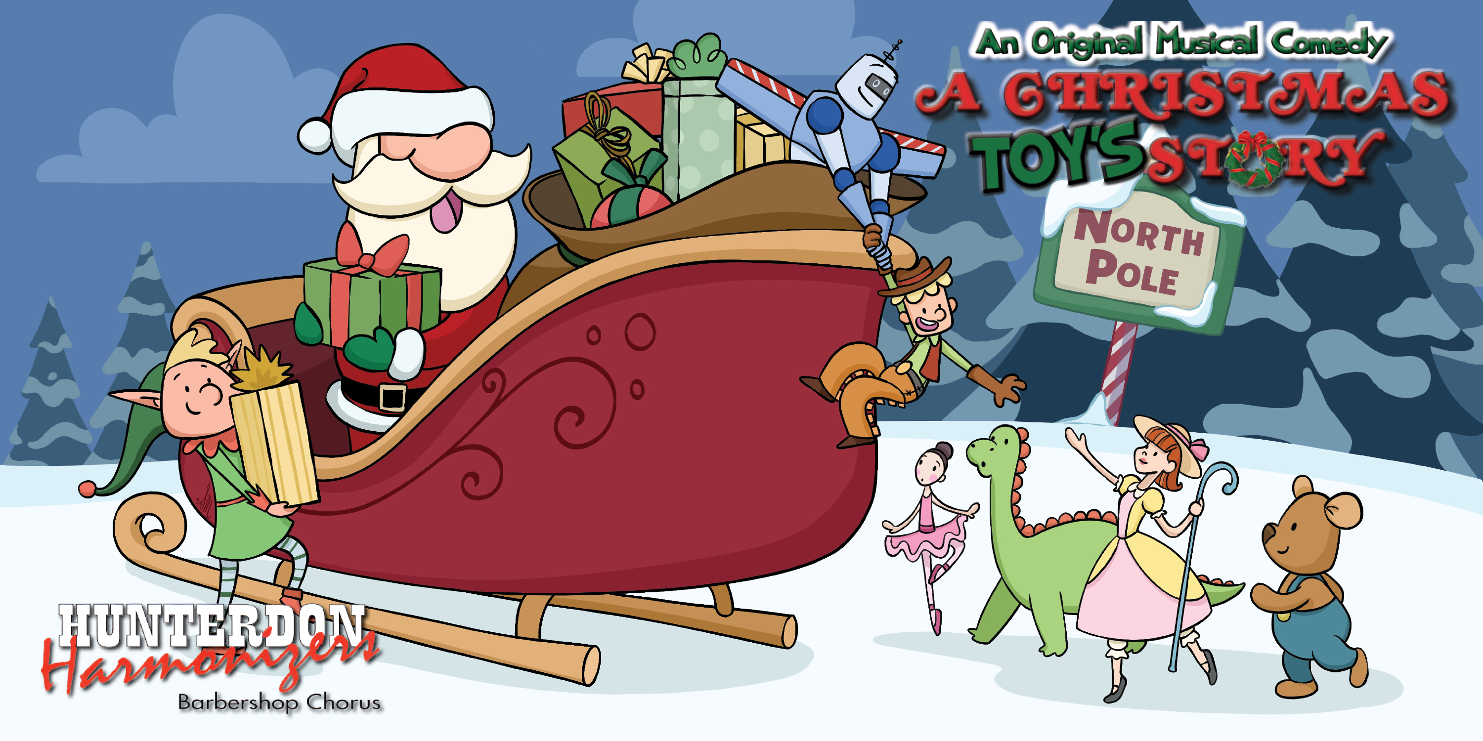 A Christmas Toy's Story - an original musical comedy with special guests: SHH! 3PM Show